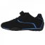Lonsdale Camden Childrens Trainers Black/Blue