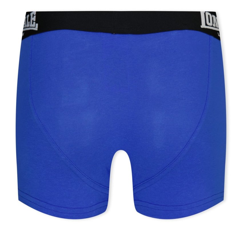 Lonsdale 2 Pack Trunk Shorts Junior Boys Blue