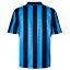Score Draw Internazionale Home Shirt 1992 Adults Blue/Black