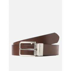 Jack and Jones Garda Reversible Belt Mens Brown Stone
