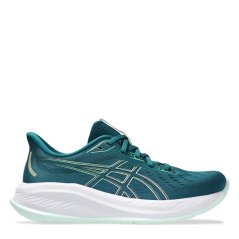 Asics Gel-Cumulus 26 Running Trainers Womens Teal/Mint