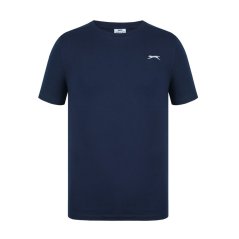 Slazenger Plain pánske tričko Navy