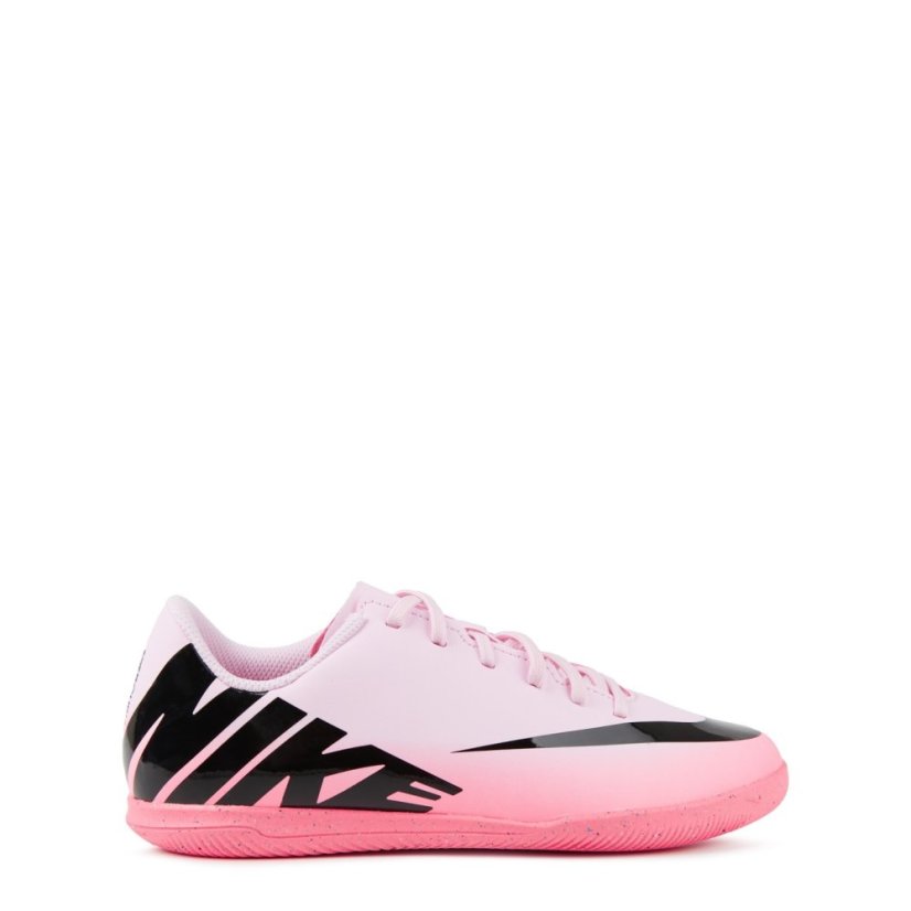 Nike Mercurial Vapor Club Infants Indoor Football Trainers Pink/Black