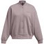 Under Armour Women's Lightweight Varsity Bomber Jacket Grey