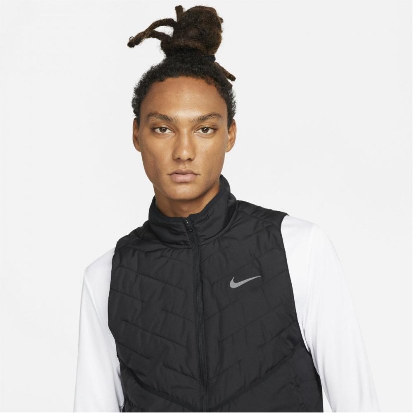 Nike Therma-FIT Repel Men's Synthetic-Fill Running Vest Black