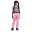 Nike Pro Dri-FIT Jogging Bottoms Juniors Pink