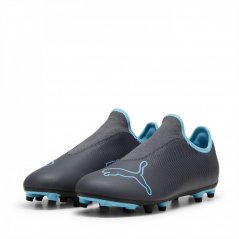 Puma Finesse Firm Ground Football Boots Adults Grey/Aqua