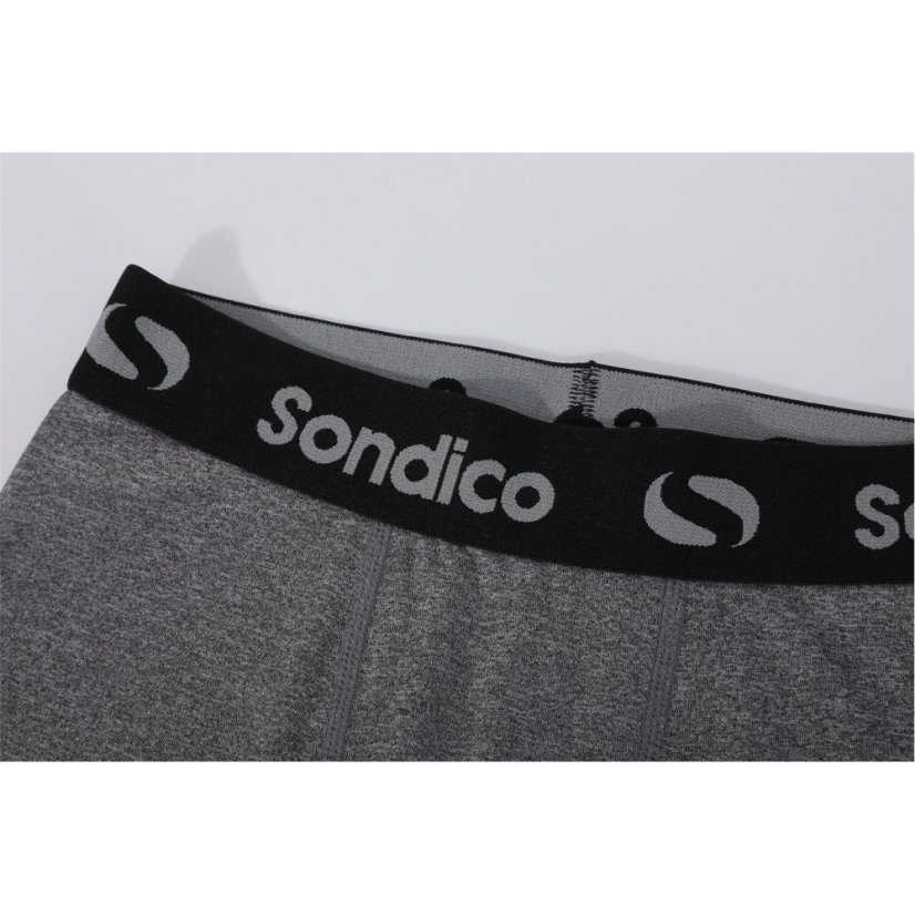 Sondico Core Baselayer Tights Juniors Grey Marl