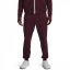 Under Armour Sport Tricot Jogging Pants Mens Maroon