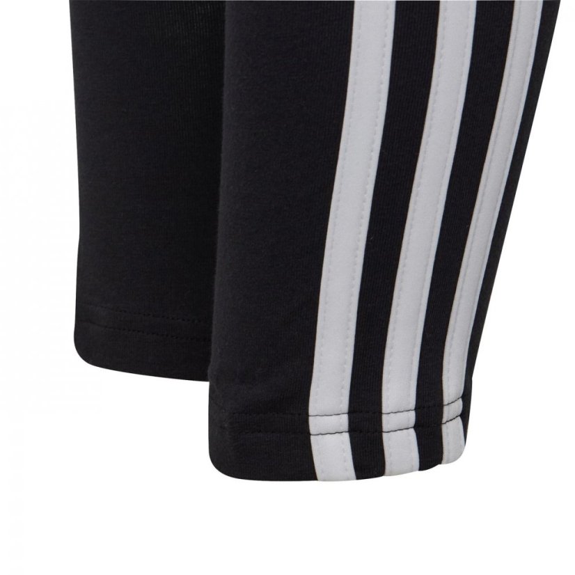 adidas Essentials 3-Stripes Leggings Infant Girls Black/White