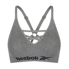 Reebok Womens Seamless Bra Maryna Grey Marl