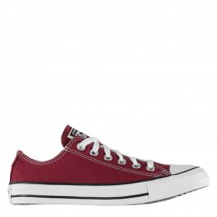 Converse Chuck Ox Canvas Trainers Maroon 607