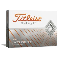 Titleist Velocity 12 Pack Golf Balls White 12Pk