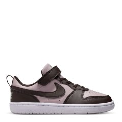 Nike Court Borough Low Recraft Shoes Childrens. Rose/Brown