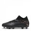 Puma Future 7 Firm Ground Junior Football Boots Black/White