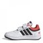 adidas Hoops Court Trainers Wht/Blk/Red