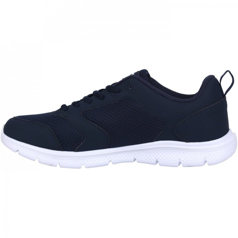 Slazenger Force Mesh Mens Trainers Navy/White