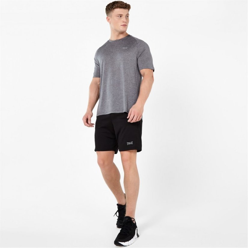 Everlast Essential Poly T-Shirt Mens Charcoal Marl