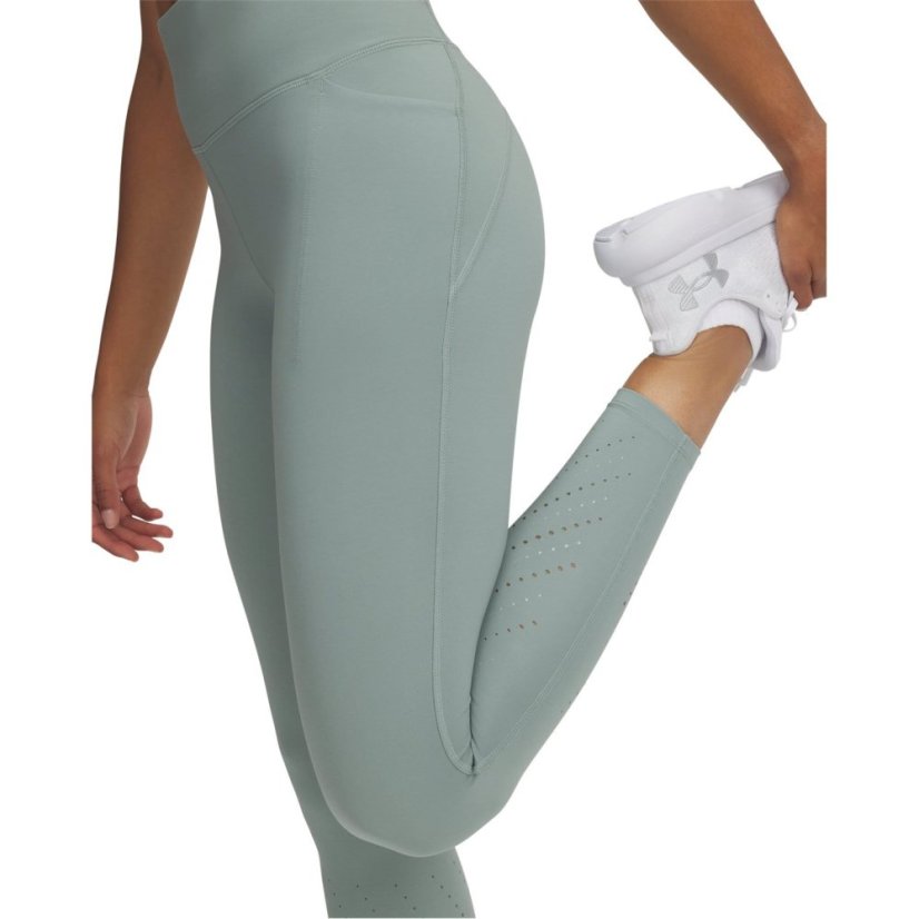 Under Armour Launch Elite Ankle Tights Green