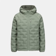Karrimor Women's Heat-Sealed Hooded Long Sleeve Hip Length Insulated Puffer Jacket Khaki