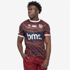 Canterbury Queensland Reds Warm-Up T-Shirt 2025 Adults Navy