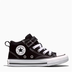 Converse Unisex Kids' Canvas High-Top Trainers Black/Black