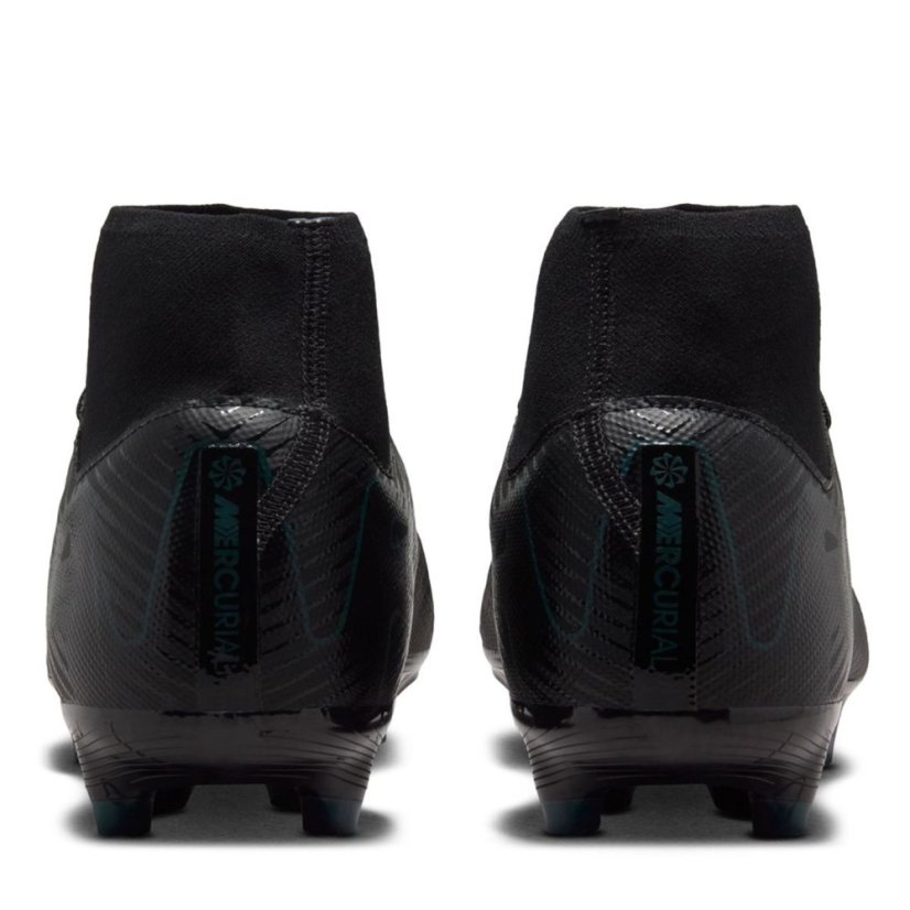 Nike Zoom Mercurial Superfly 10 Academy Adults Firm Ground Football Boots Black/Green