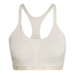 adidas Grow Positivity Light Support Nursing Bra White