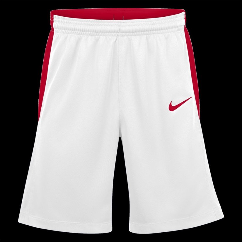Nike Unisex Kids' Basketball Shorts White/Uni Red