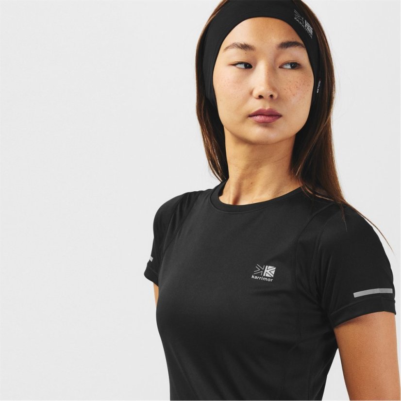 Karrimor Short Sleeve dámske tričko Black