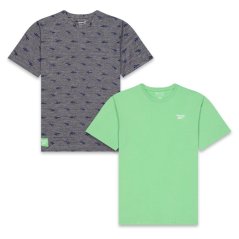 Reebok 2Pk Ss Tee Jn99 Grey Heather