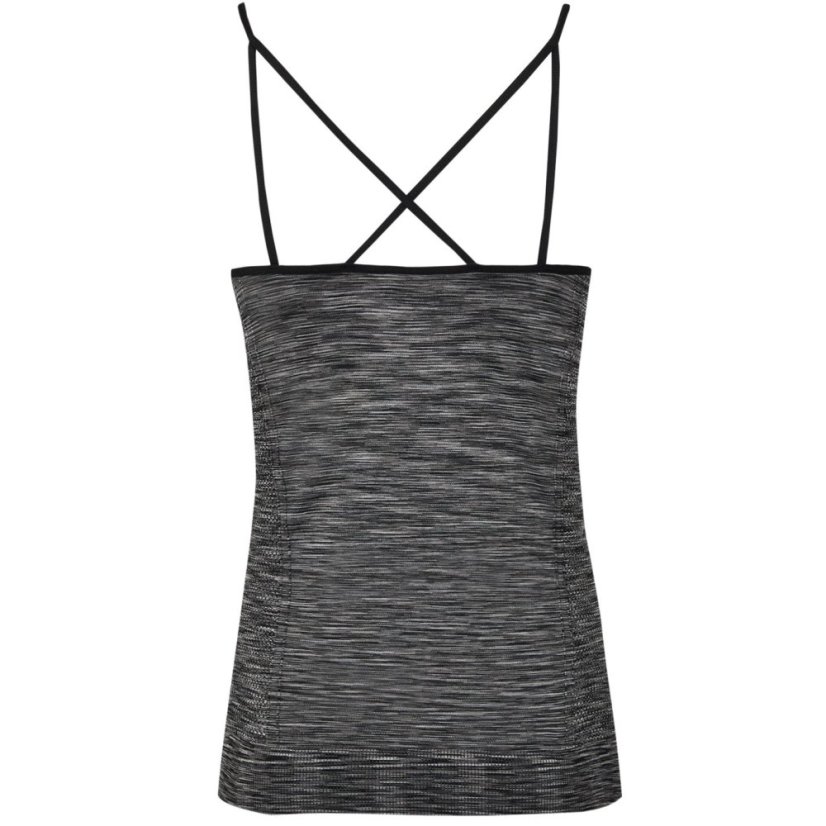 USA Pro Seamless Vest Charcoal