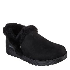 Skechers Arch Fit Dream Full Slippers Womens Black/Black