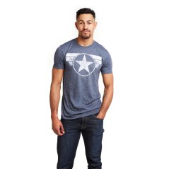 Marvel Men's Regular Fit T-Shirt Blue