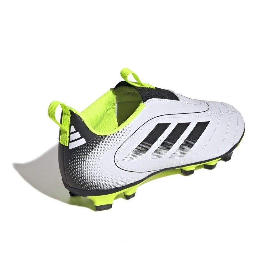 adidas Goletto IX Laceless Firm/Multi-Ground Boots Kids White/Black