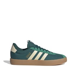 adidas Men's Vl 3.0 Court Trainers Green/Vanilla