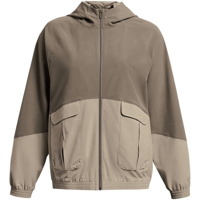 Under Armour Women's Armoursport Performance Training Jacket Brown