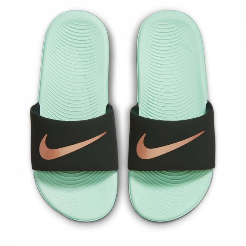 Nike Kawa Junior Slides Off Noir/Rd Bnz