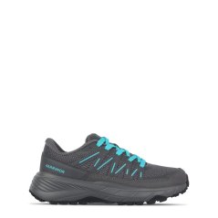 Karrimor Caracal Trail Trainers Ladies Charcoal/Blue