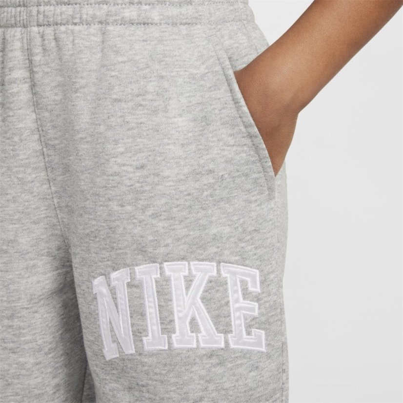 Nike Closed Hem Logo Joggers Infants Grey Heather
