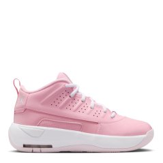 Air Jordan Kids' Max Aura Basketball Trainers Soft Pink