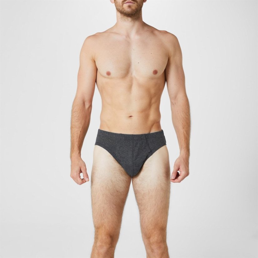 Donnay Essential Mens 5-Pack Briefs Grey Multi