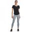 Under Armour Armour Streaker Deco Diamond Ss Running Top Womens Black/Reflect