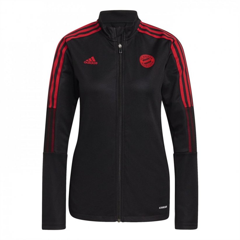 adidas Fc Bayern Munich Track Jacket Womens Black