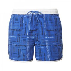 Reebok Swim Shorts Mens Court Blue