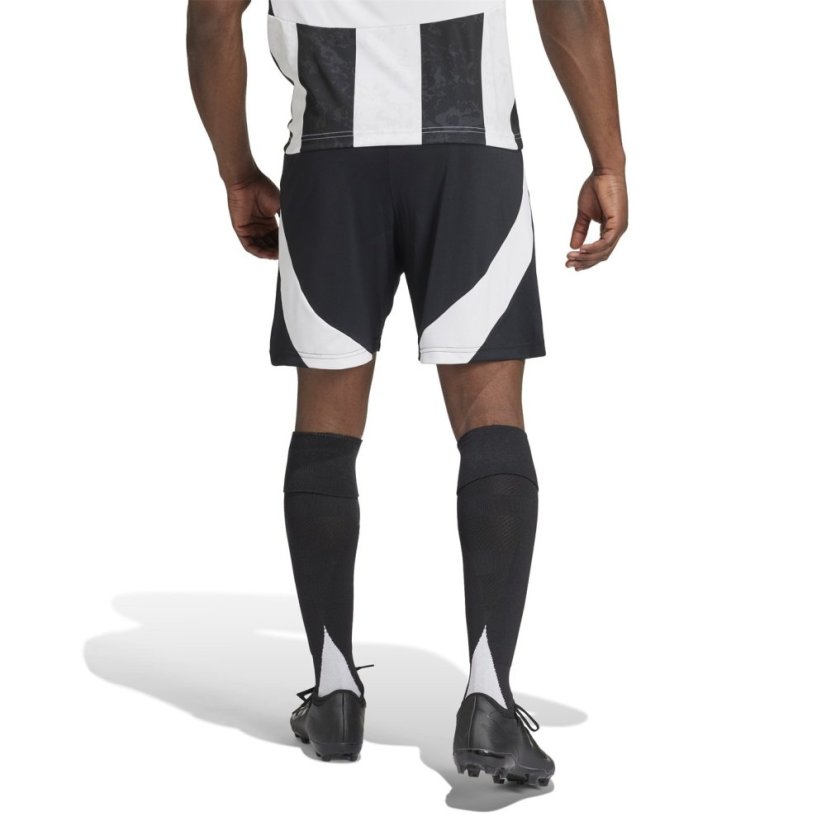 adidas Juventus Home Shorts 2024 2025 Adults Black/White