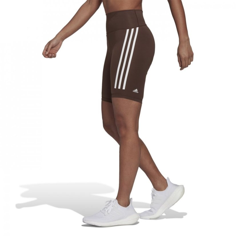 adidas Women's Performance Gym Shorts Brown