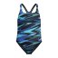 Speedo Kids' All Over One Piece Swimsuit Cobalt Pop