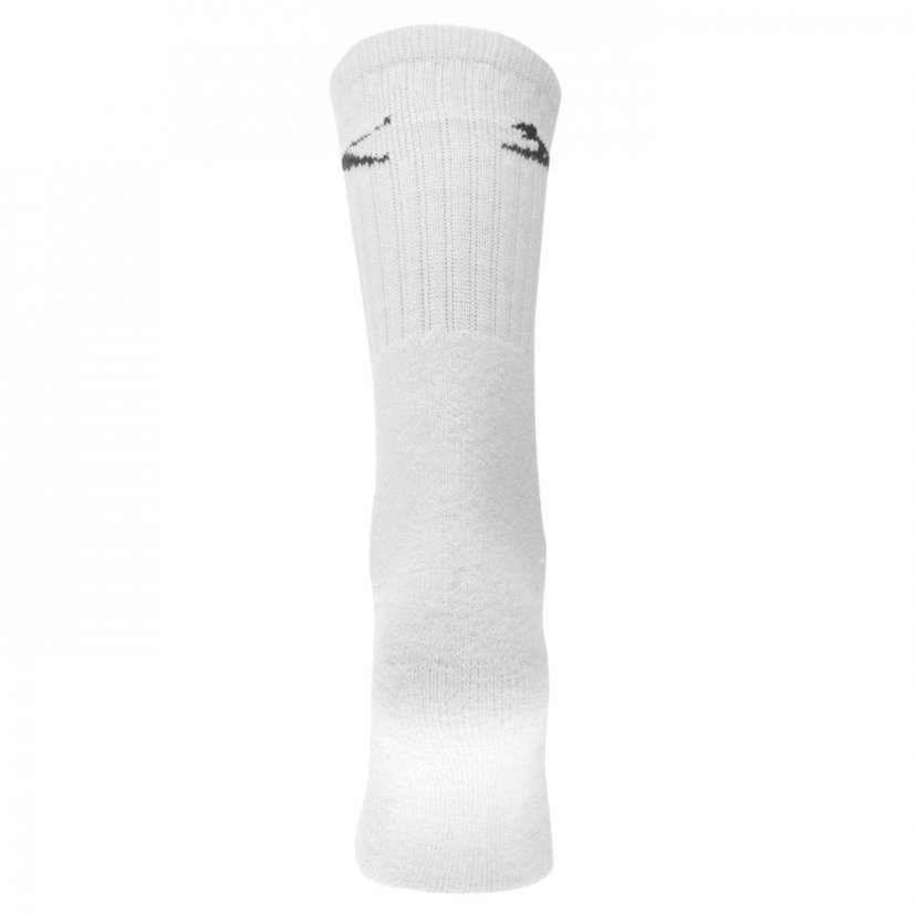 Slazenger Crew Socks 5 Pack Childs White