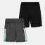 Reebok Kids' Jersey Jogger Shorts Midnight